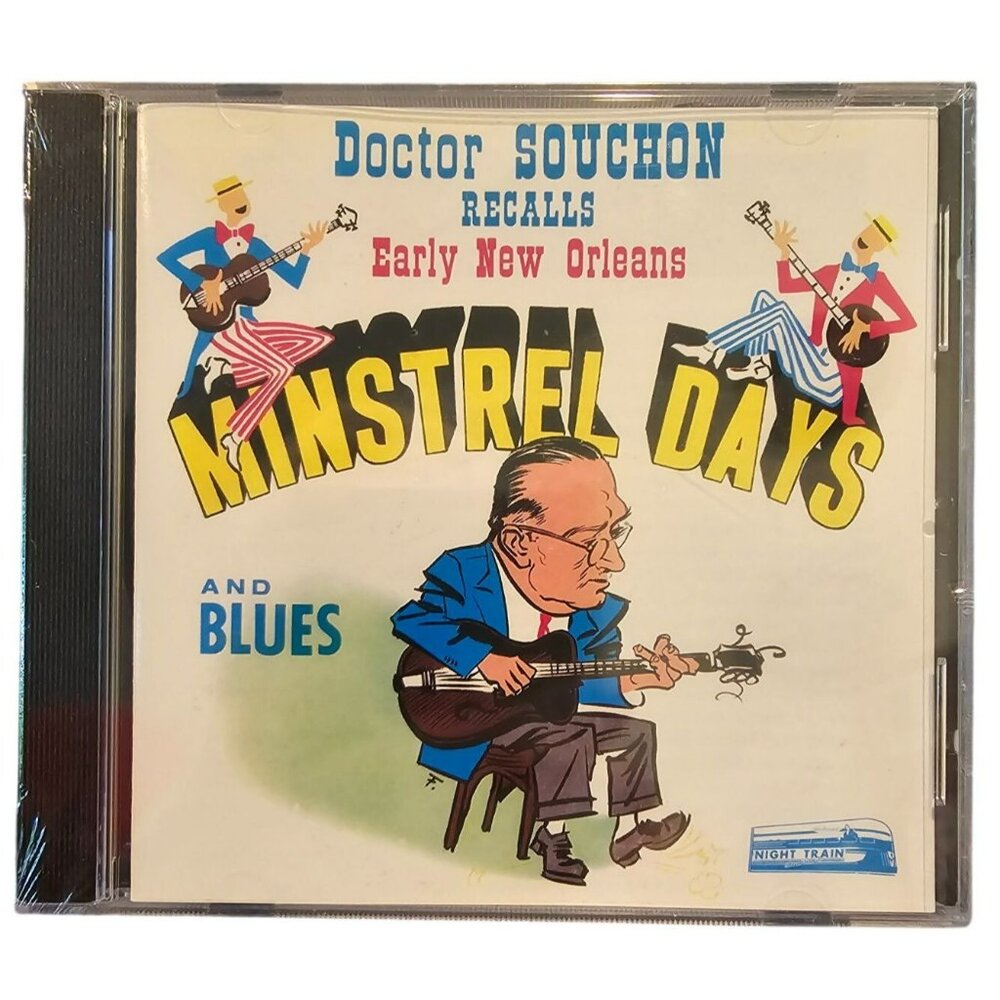 Dr. Souchon Recalls Early New Orleans Minstrel Days & Blues Music CD  37746cd